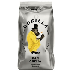 Gorilla Bar Crema Silber - Kaffeebohnen - 1 Kilo