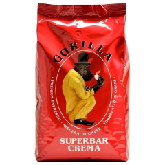 Gorilla Super Bar Crema - Kaffeebohnen - 1 Kilo