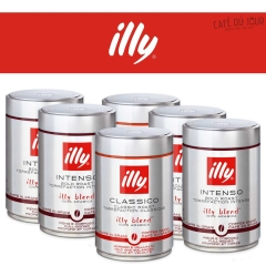 illy Mischpackung Selbstzusammenstellung - Kaffeebohnen - 6 x 250g