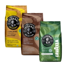 Lavazza ¡Tierra! Probierpackung - kaffeebohnen - 3 x 1 kilo