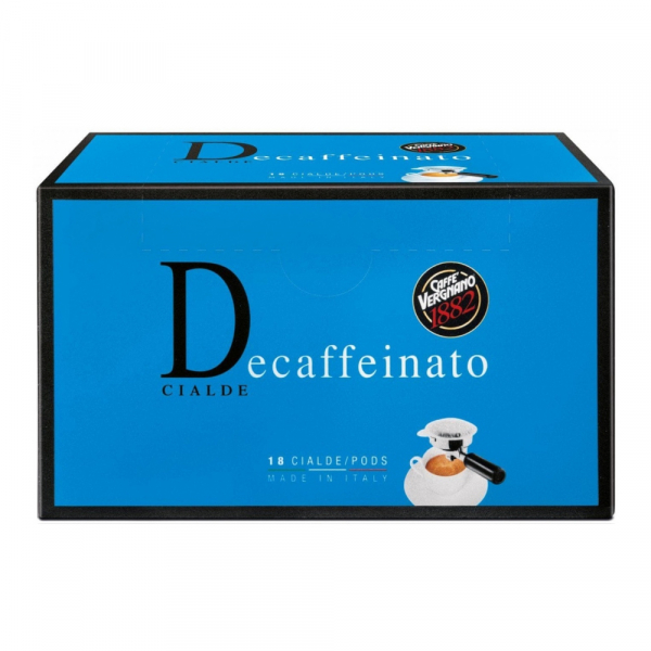 Caffè Vergnano ESE serving pods 'Decaffeinato' 18 stuks