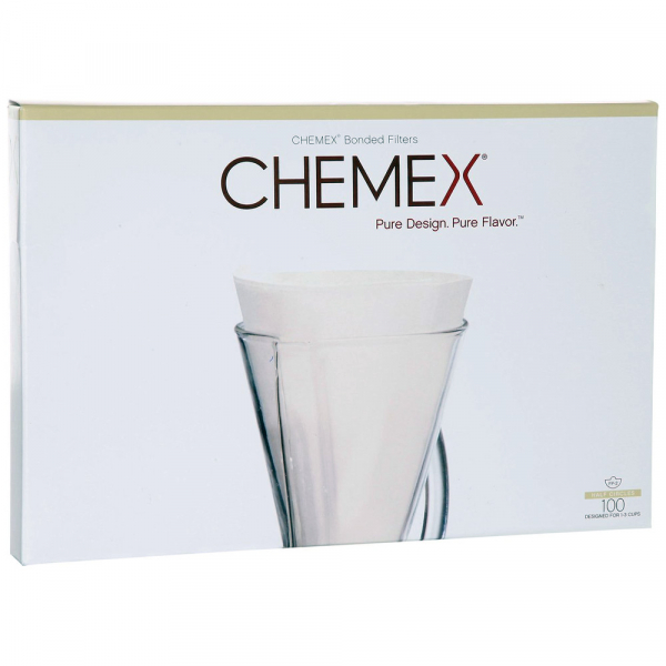 Chemex Kaffeefilter - FP-2 Bonded (ungefaltet) - 100 Stück