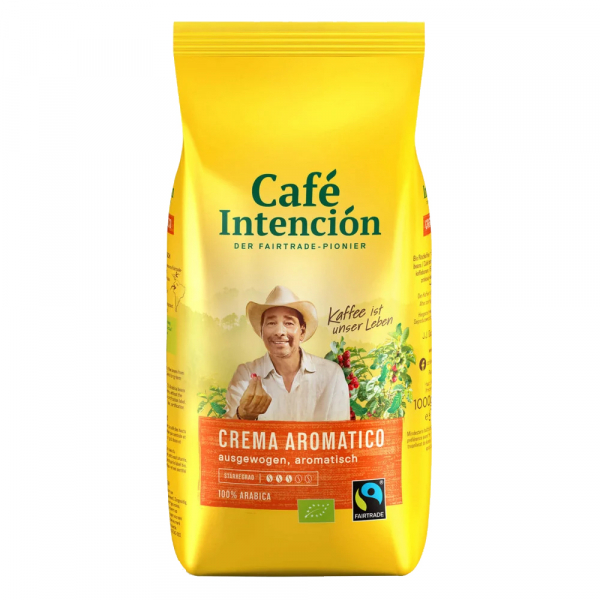 Café Intención Ecológico Caffé Crema koffiebonen 1 kilo