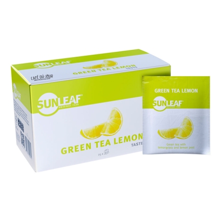 Grüner Tee Zitrone - Sunleaf - 25 Teebeutel