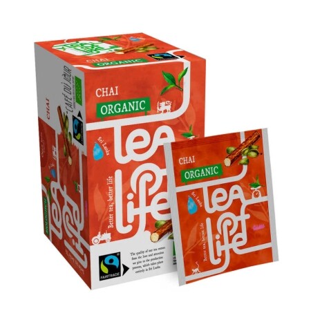 Chai - Bio & Fairtrade - Tea of Life - 25 Teebeutel