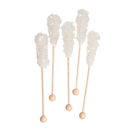 Weiße Zuckerstangen