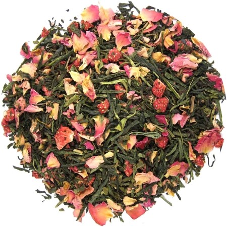 Strawberry Fields Forever - grüner Tee 100 Gramm - Café du Jour loser Tee