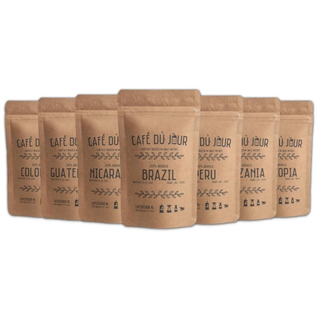 Frischer Single Origin Kaffee - 7 x 250 g