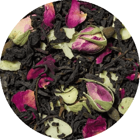 Marzipan Rose - Schwarzer Tee - 100 Gramm - Café du Jour - loser Tee