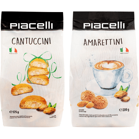 Italienisches Keks-Duo - Cantuccini & Amarettini
