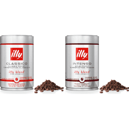 illy Espresso Probierpaket - Kaffeebohnen - 2 x 250 Gramm