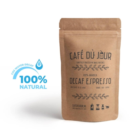 Entkoffeinierter Espresso 100 % Arabica - Frisch geröstete Kaffeebohnen