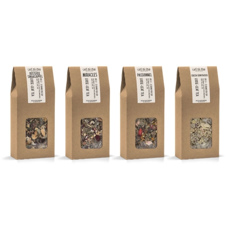 Café du Jour frischer loser Tee - Go Green Paket - 4 x 100 Gramm