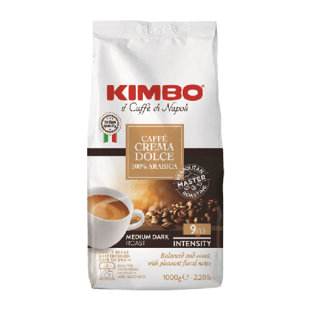 Kimbo Dolce Crema - Kaffeebohnen - 1 Kilo
