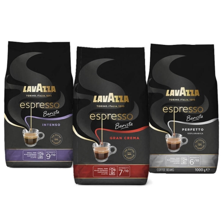 Lavazza Barista Probierpackung - Kaffeebohnen - 3 x 1 Kilo
