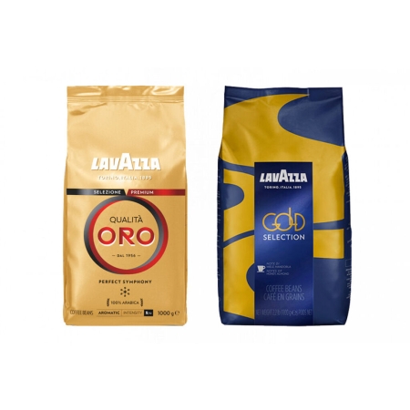 Lavazza Gold Probierpackung - Kaffeebohnen - 2 x 1 Kilo
