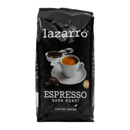 Lazarro Espresso Dark Roast - Kaffeebohnen - 1 Kilo