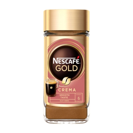 Nescafé Gold Crema - löslicher Kaffee - 100 Gramm