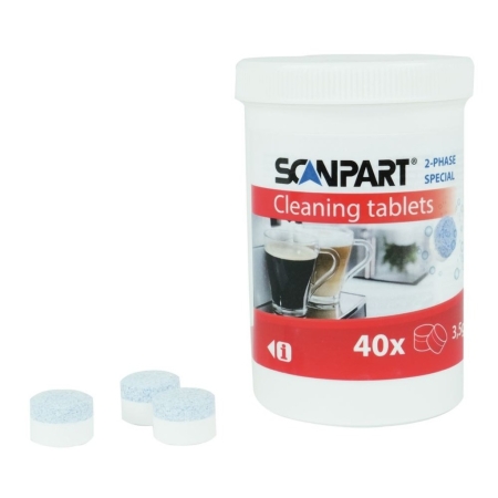 Scanpart - 2-Phasen-Reinigungstabletten - 40 Stück