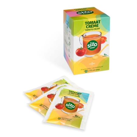 Sizo Tomatencremesuppe - Fertigsuppe - 21 Portionsbeutel