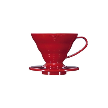 Hario V60 Dripper - Kunststoff rot - Größe 01