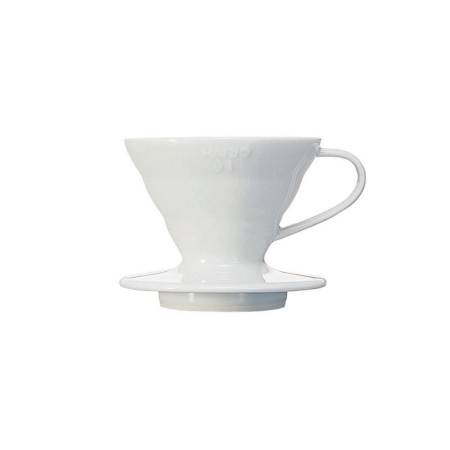 Hario V60 Dripper - Porzellan weiß - Größe 01
