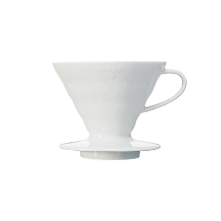 Hario V60 Dripper - Porzellan weiß - Größe 02
