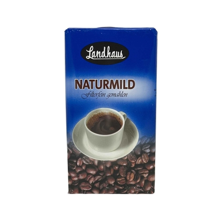 Landhaus Naturmild - gemahlener Kaffee - 500 Gramm