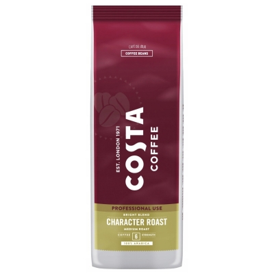 Costa Coffee Character Bright Blend Mittelroast - Kaffeebohnen - 1 Kilogram