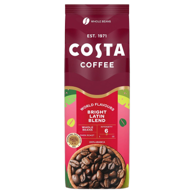 Costa Coffee Bright Blend - Kaffeebohnen - 1 Kilogramm
