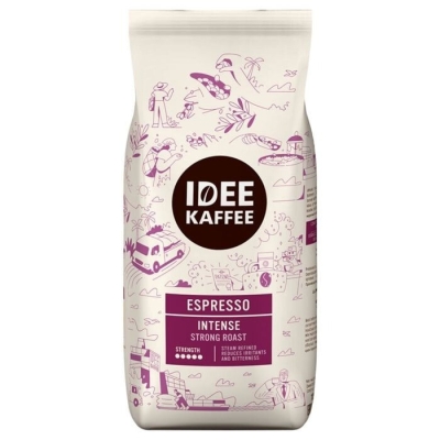 Idee Kaffee Espresso Intense - Kaffeebohnen - 1 Kilogramm