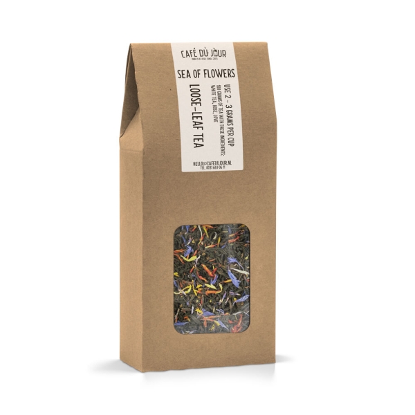 Bloesemzee - Zwarte thee 100 gram - Café du Jour losse thee