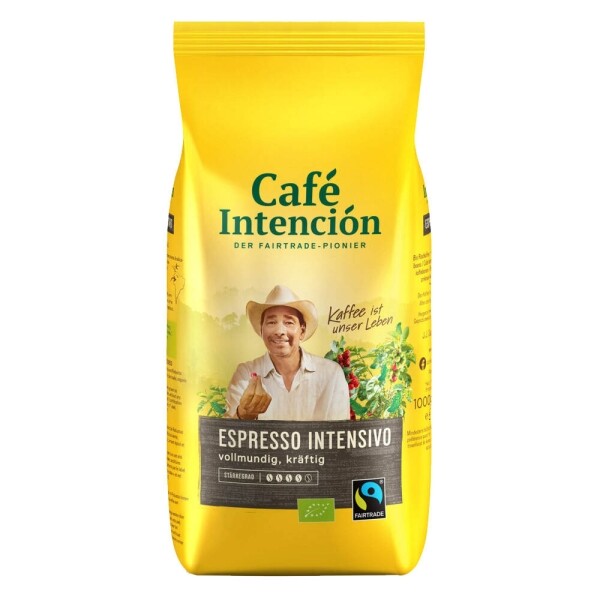 Café Intención Ecológico Espresso koffiebonen 1 kilo