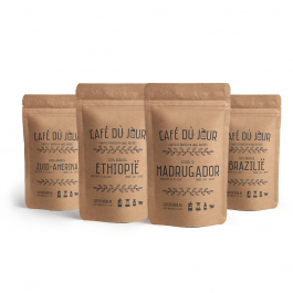 Café du jour bestsellers frischer Kaffee 4 x 1 Kilo