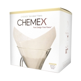 Chemex Kaffeefilter - FS-100 Gebunden (gefaltet) - 100 Stück