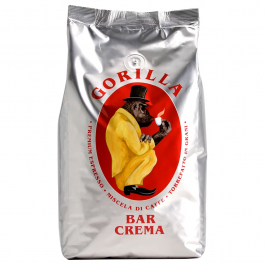 Gorilla Bar Crema Silber - Kaffeebohnen - 1 Kilo