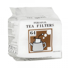 Teefilter mit Schnur Packung 64 Stück