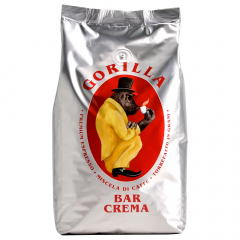 Gorilla Bar Crema Silber - Kaffeebohnen - 1 Kilo