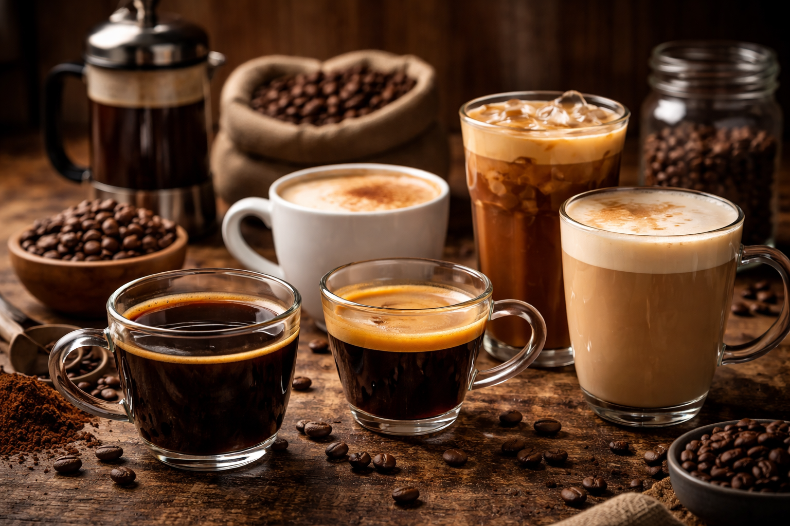 Wie viel Koffein steckt in einer Tasse Kaffee? Alle Kaffees im Überblick!