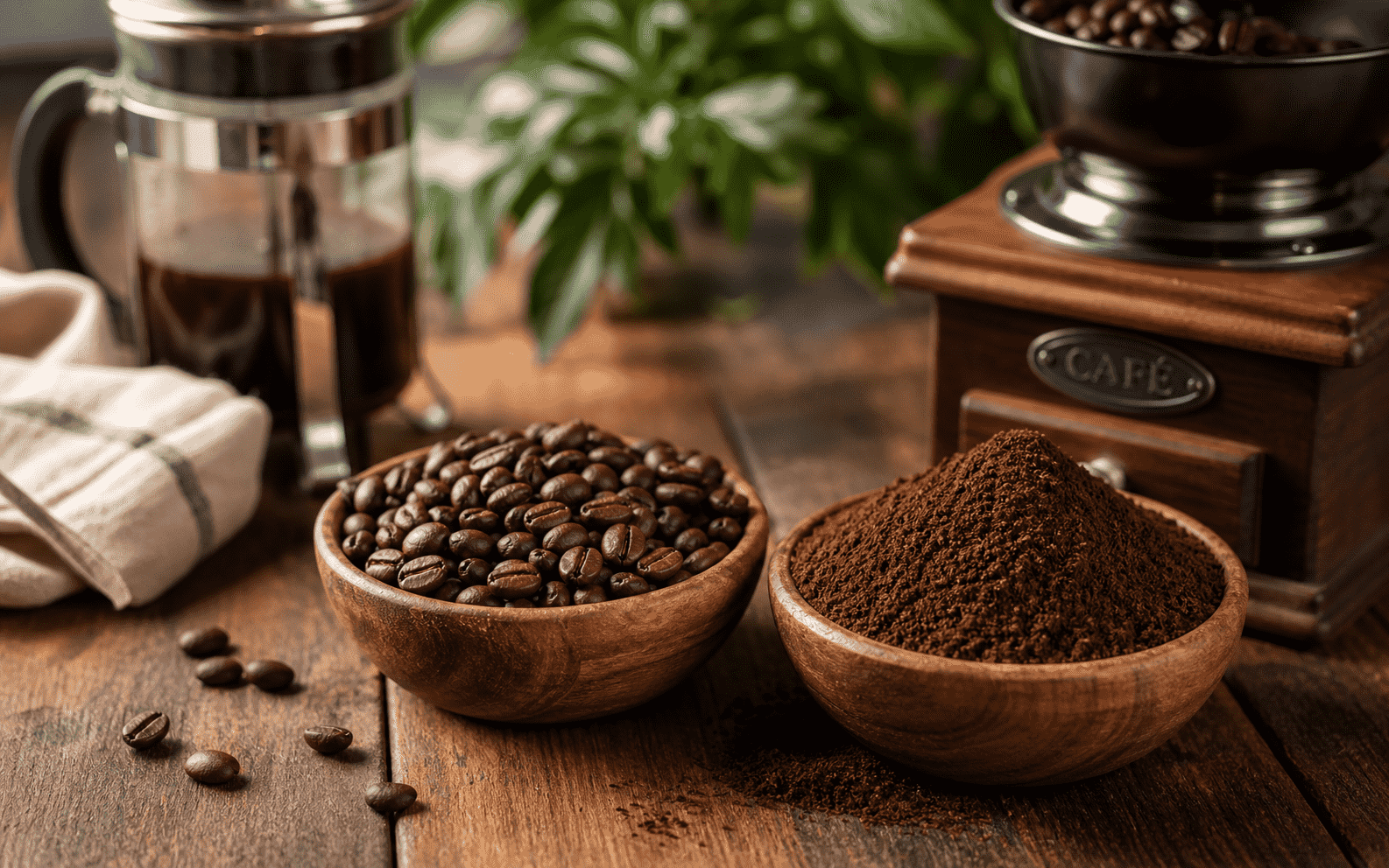 Was ist der Unterschied zwischen frisch gemahlenem Kaffee und vorgemahlenem Kaffee?