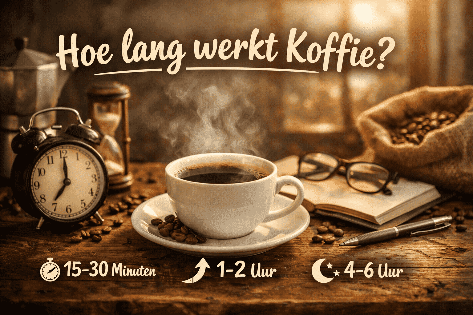 Wie schnell wirkt Kaffee?