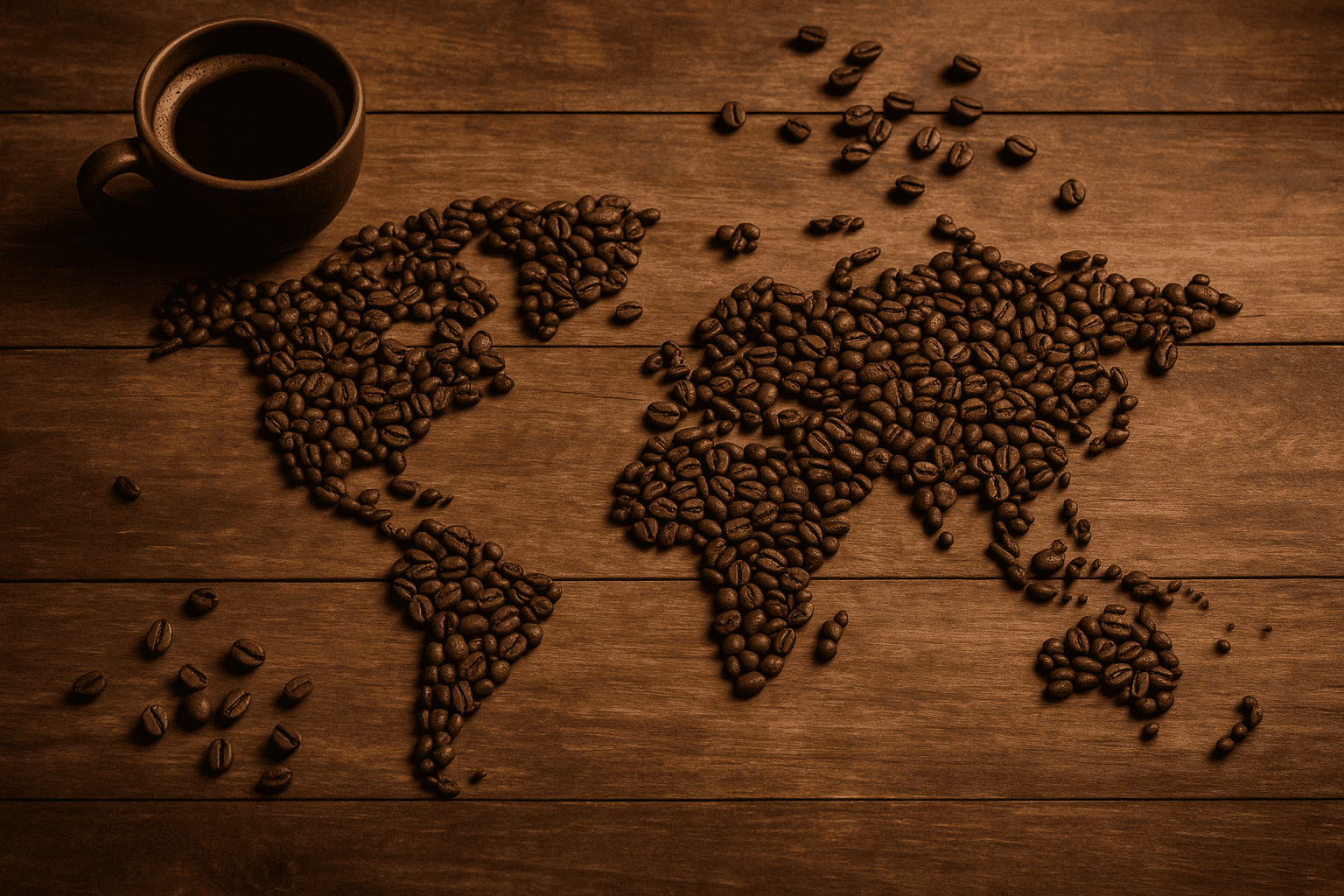 Kaffeproduzierende Länder