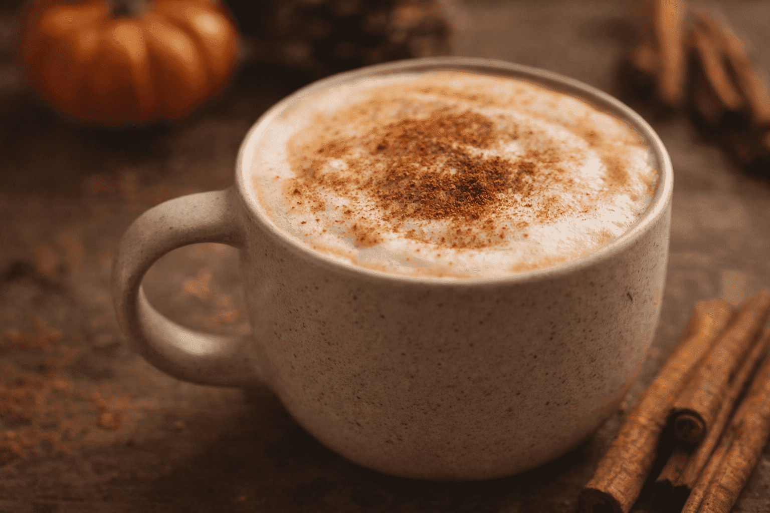 Pumpkin Spice Latte: ein würziges Herbstgetränk